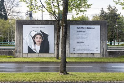 Installationsansicht KUB Billboards, 2017