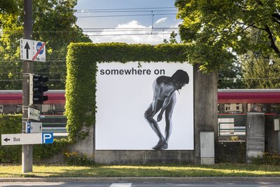 Installationsansicht KUB Billboards, 2018