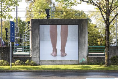 Installationsansicht KUB Billboards, 2017