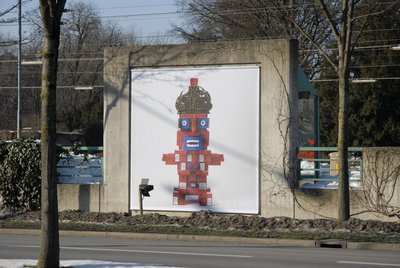 Installationsansicht KUB Billboards, 2007