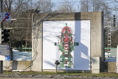 Installationsansicht KUB Billboards, 2007