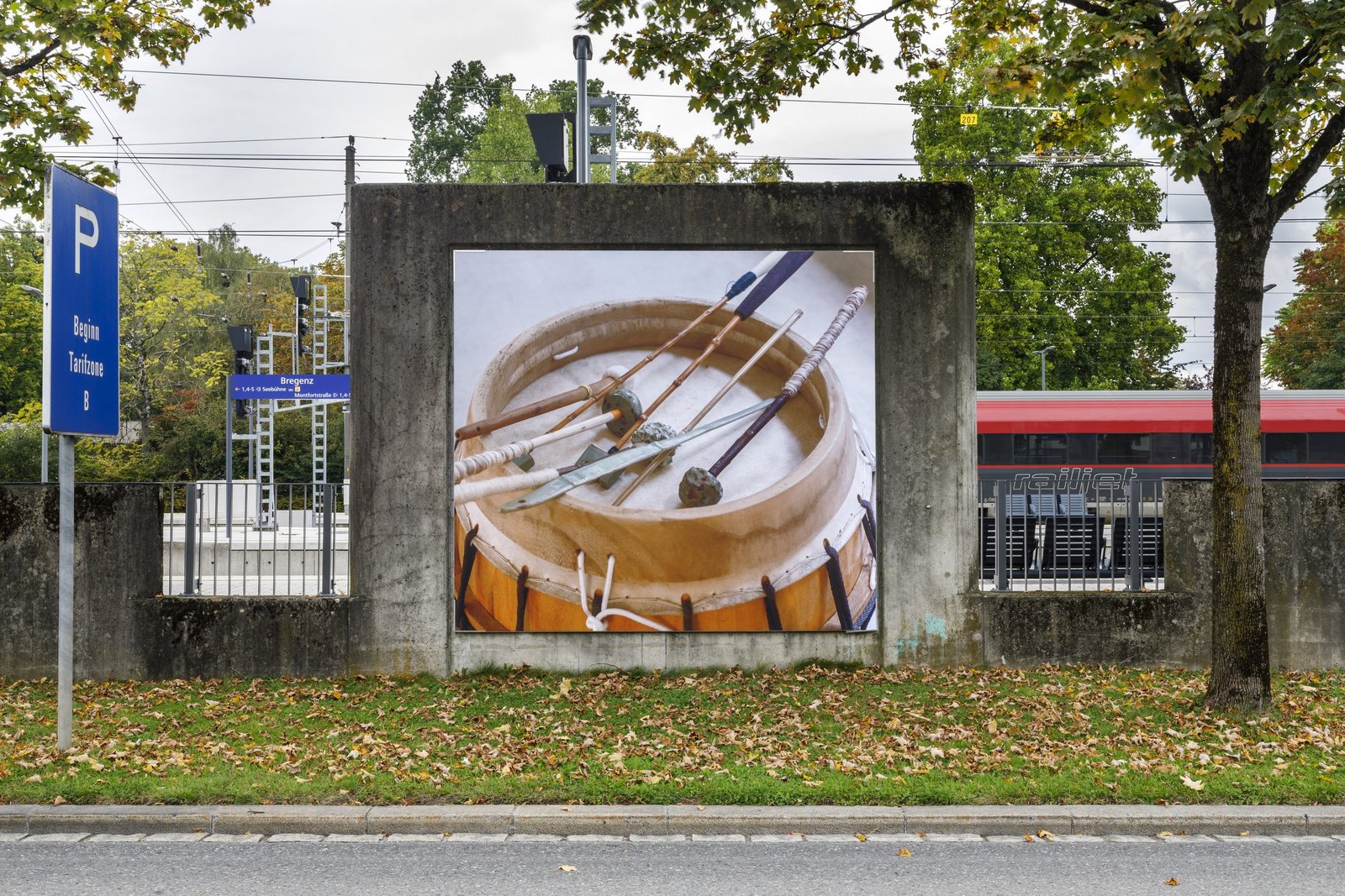 Installation view KUB Billboards, 2024