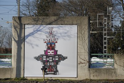 Installation view KUB Billboards, 2007